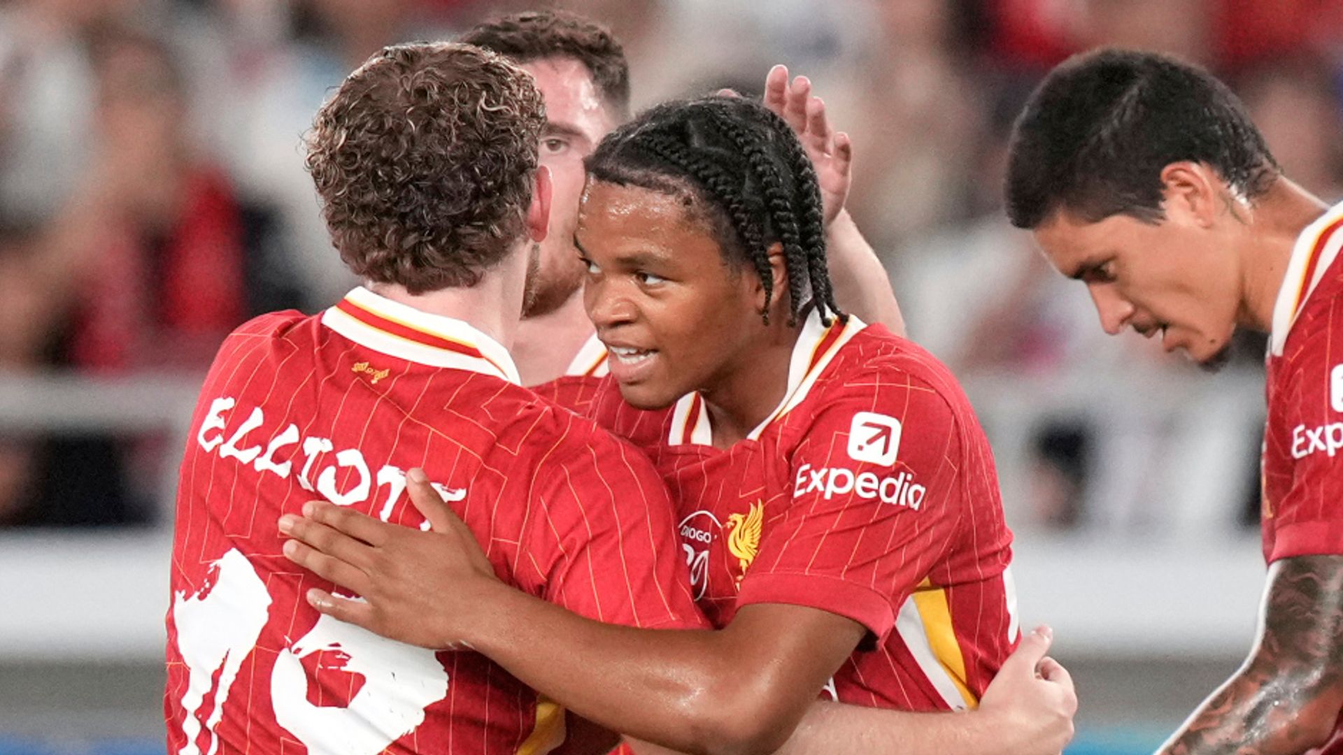 Liverpool teen star Ngumoha scores stunning solo goal in friendly win