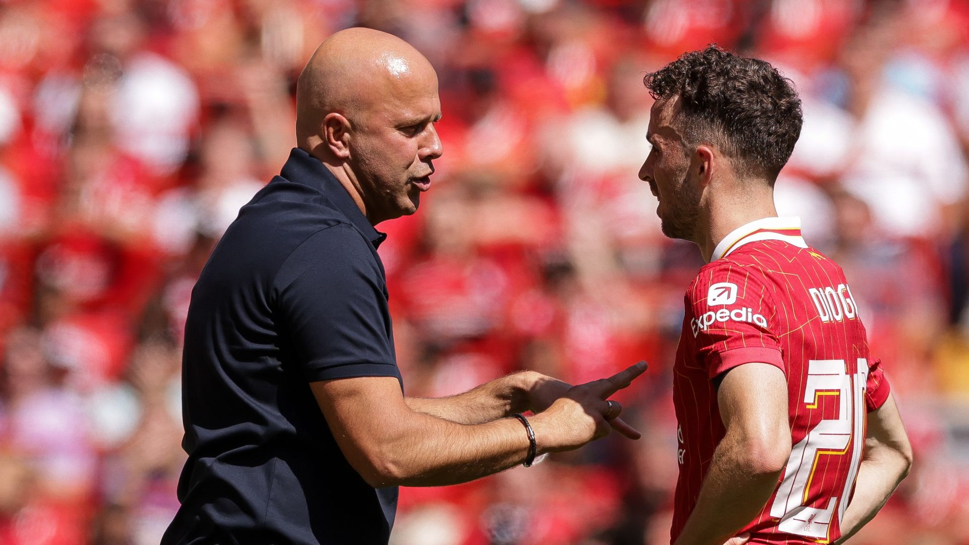 Slot pays tribute to 'special' Jota: 'He was a loved one to all of us'