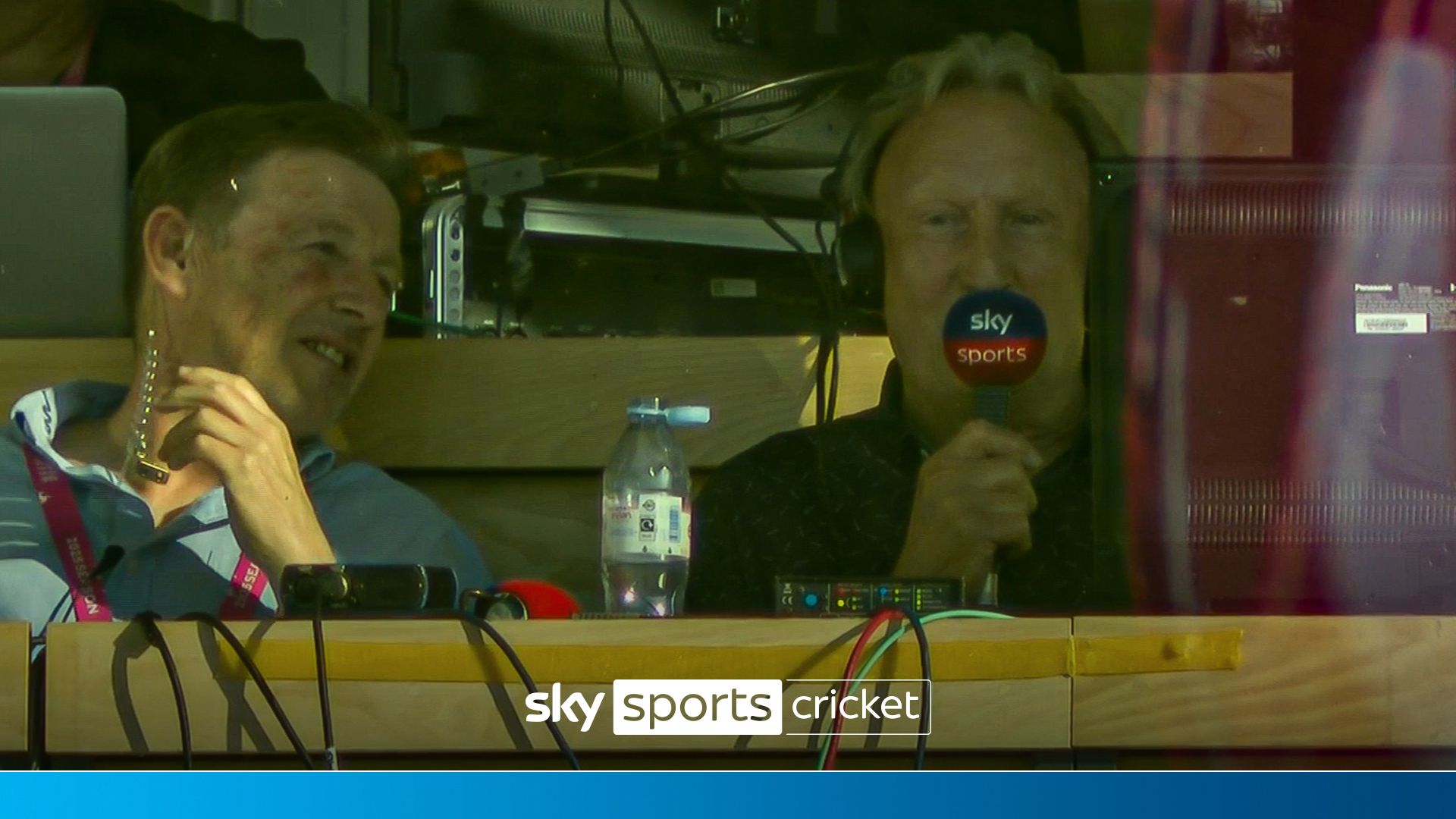 Hilarious moment Neil Warnock tries his hand at cricket commentary!