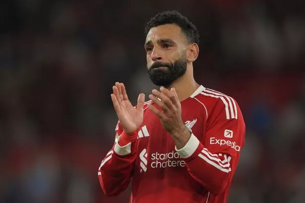 Mo Salah breaks down in front of Kop as Diogo Jota saluted after Liverpool win