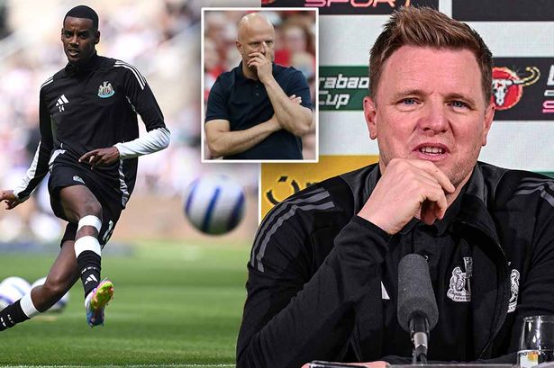 Alexander Isak to Liverpool swap transfer proposal, Eddie Howe bombshell and Arne Slot visit