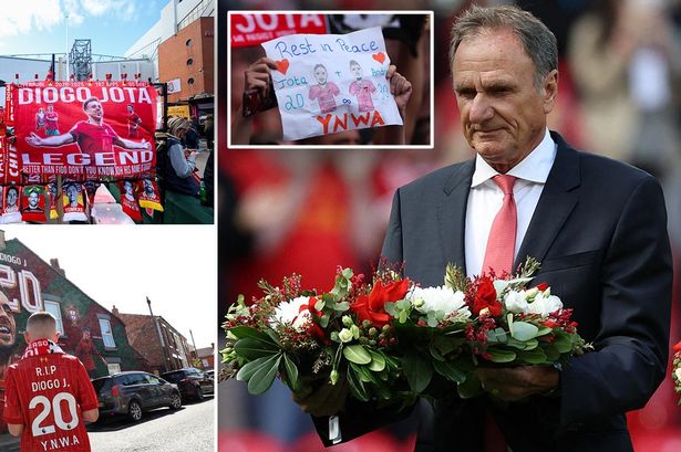 Liverpool legend pays touching Diogo Jota tribute on first match at Anfield since tragedy