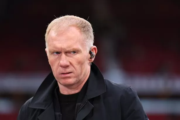 Paul Scholes’ three-word response to daughter wearing Arsenal shirt during Man Utd game