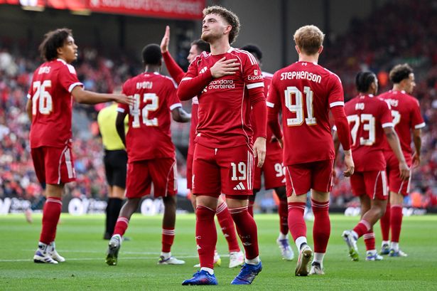 Two Liverpool stars’ Anfield reactions speak volumes ahead of £100m transfer exits