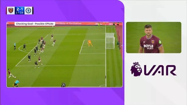 Premier League offer VAR explanation as goal disallowed in Chelsea vs West Ham match