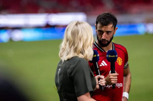 Bruno Fernandes sends two-word message to Man Utd star after ‘lazy’ criticism