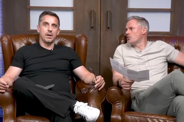 Gary Neville accuses Jamie Carragher of lying in his Man Utd prediction