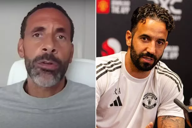 Ruben Amorim weighs in after Rio Ferdinand tells struggling Man Utd star to ‘liven up’