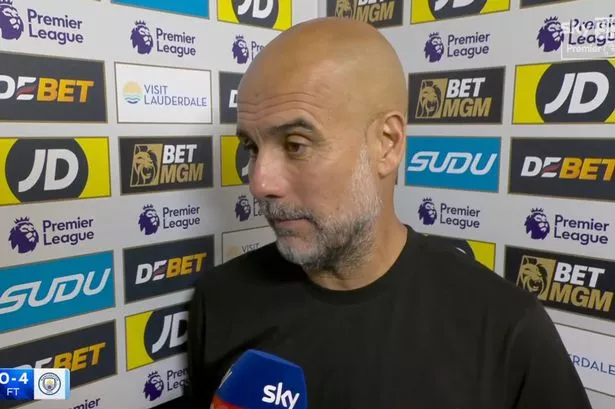 Pep Guardiola admits Man City star may leave despite starring in opening day win