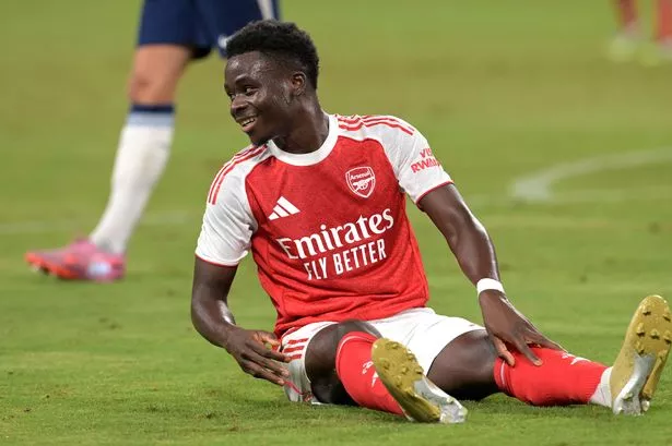 Bukayo Saka’s former Arsenal coach still playing one month shy of 50th birthday