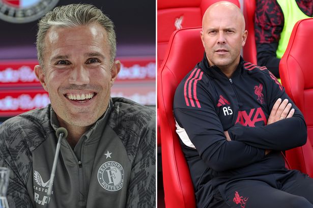 Ex-Man Utd star Robin van Persie explains why he ‘loves’ Liverpool under Arne Slot