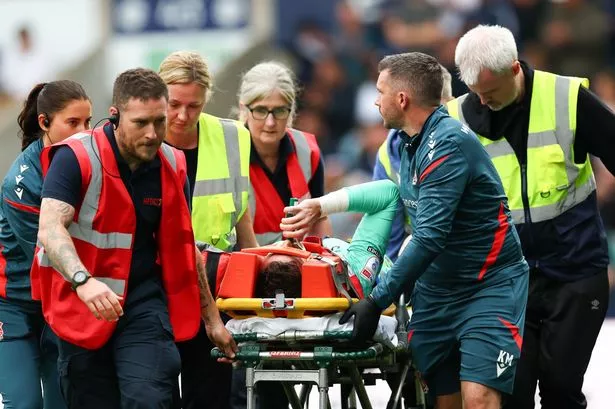 Wrexham boss issues update after star knocked unconscious and sent to hospital