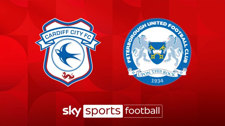 The EFL returns! Cardiff vs Peterborough LIVE! & highlights