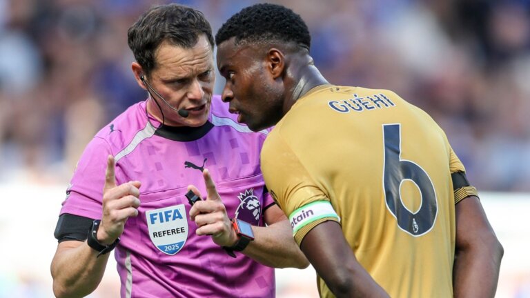 Why was Eze’s free-kick against Chelsea disallowed?