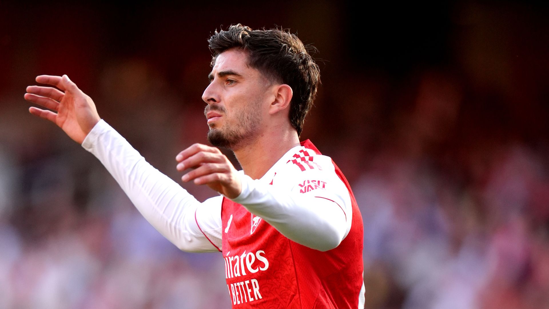 Arsenal's Havertz being assessed over knee injury