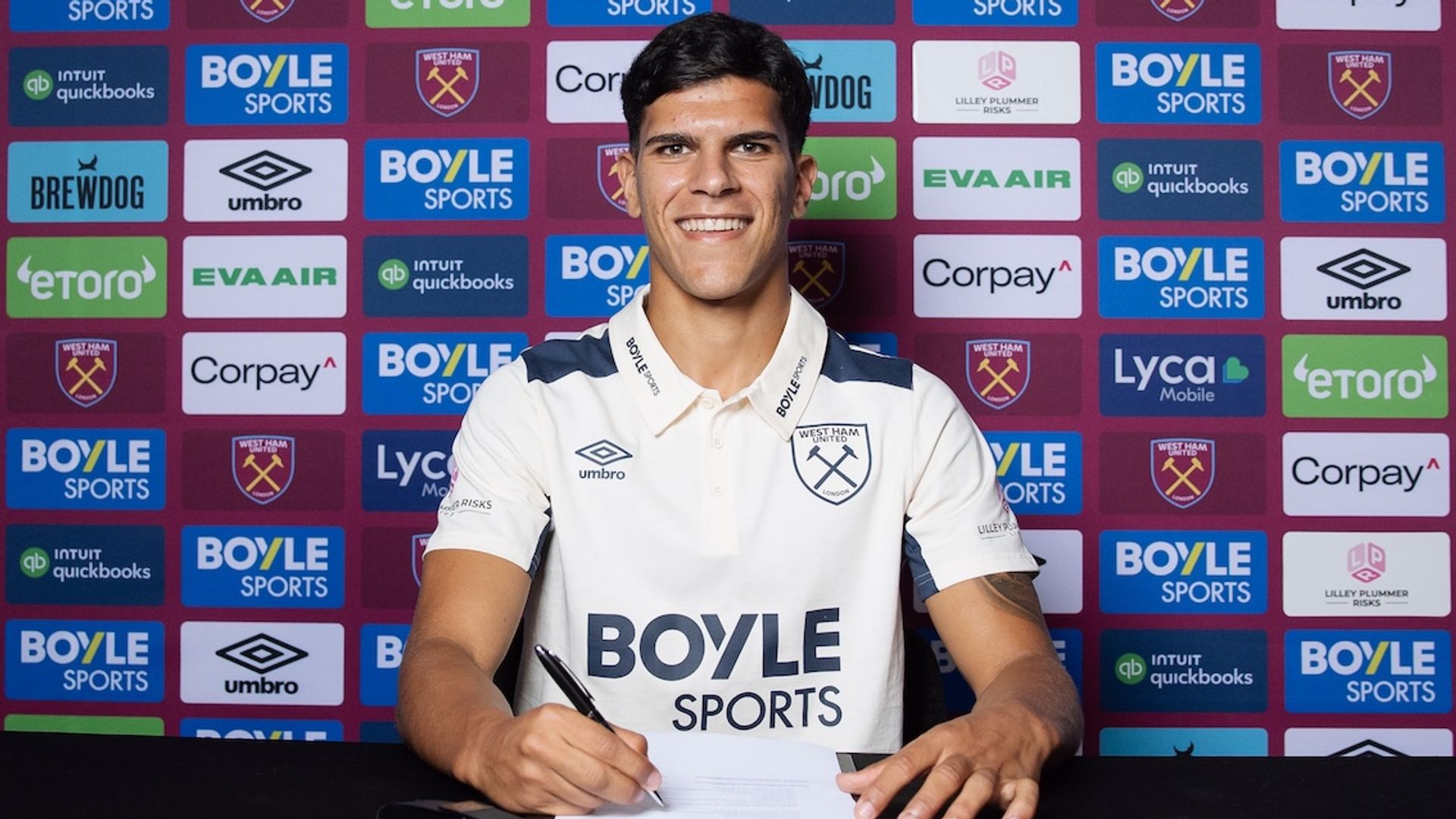 West Ham confirm £42m Fernandes signing