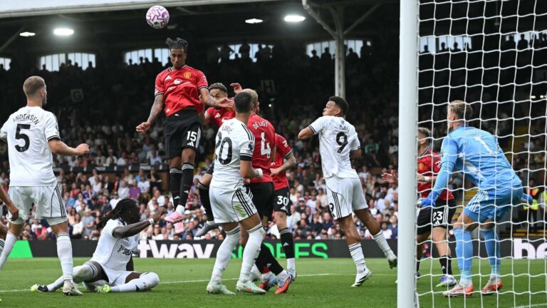 ‘Come on, it’s a foul’ – Bassey fumes over Man Utd goal in Fulham draw