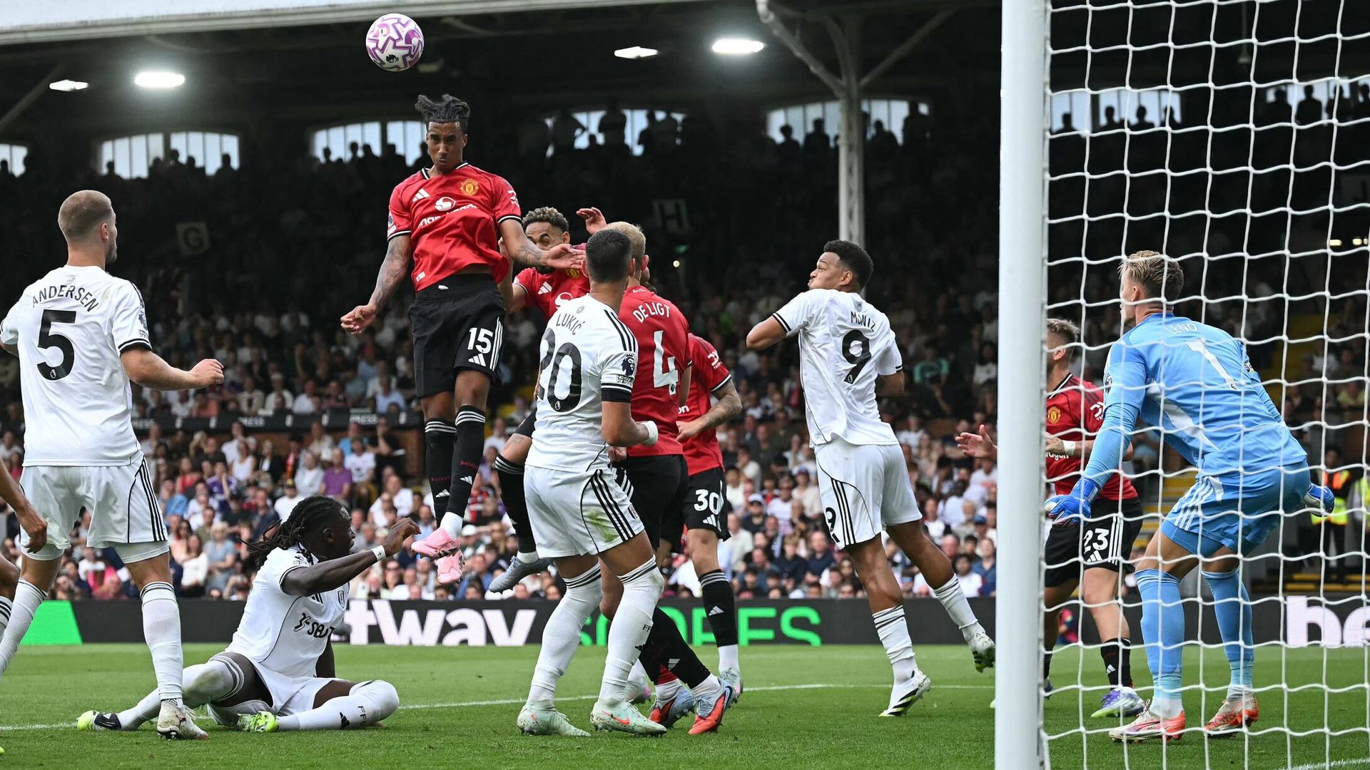 'Come on, it's a foul' - Bassey fumes over Man Utd goal in Fulham draw