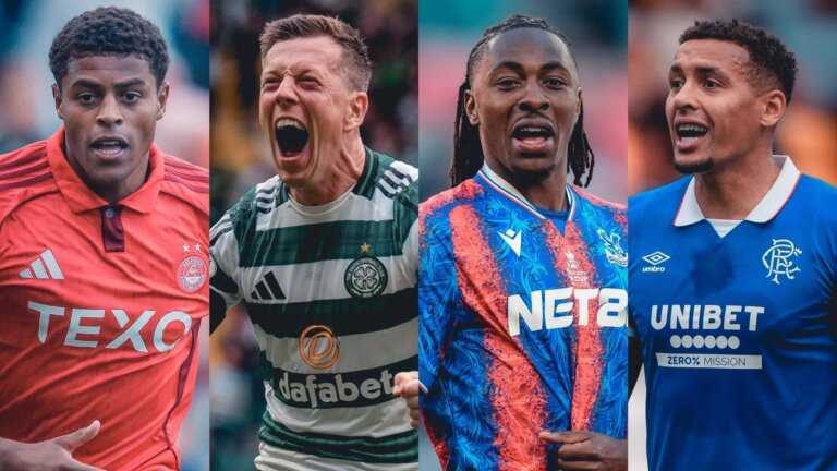 Celtic, Rangers, Crystal Palace and Dons find out European play-off opponents