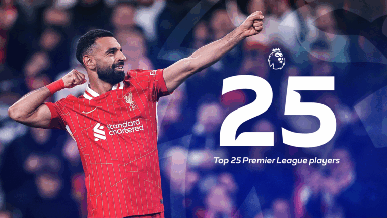 Salah? Palmer? Sky Sports ranks the Premier League’s top 25 players