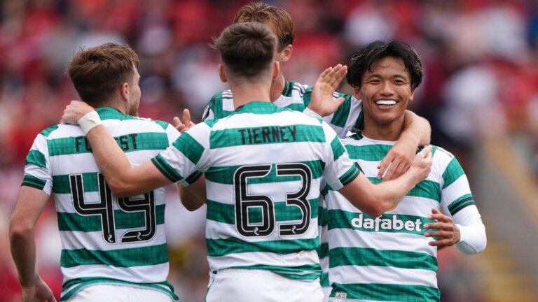 Celtic continue perfect start with win at Aberdeen