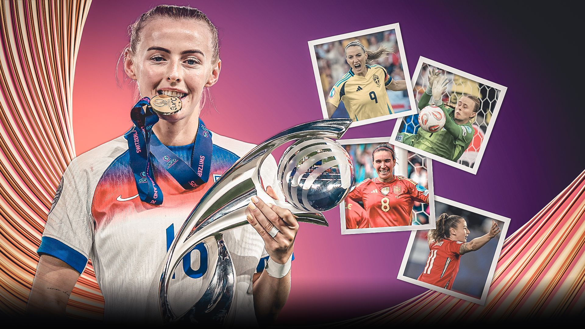 Kelly, Hampton, Caldentey: The WSL players who shone at Euro 2025
