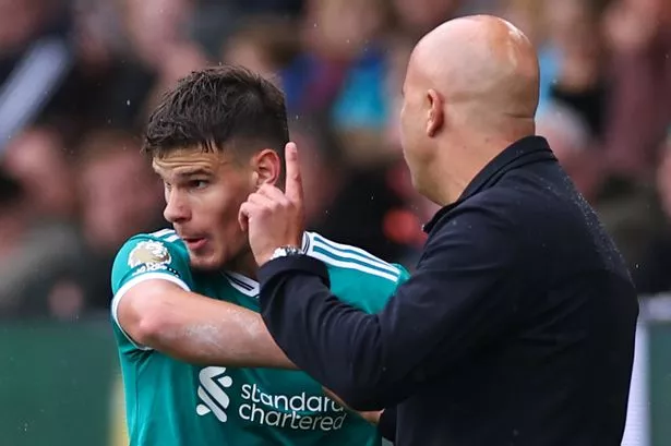 Arne Slot makes concerning Milos Kerkez admission after brutal Liverpool substitution