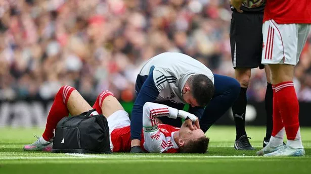 BREAKING: Arsenal suffer injury blow with Martin Odegaard forced off against Nottingham Forest