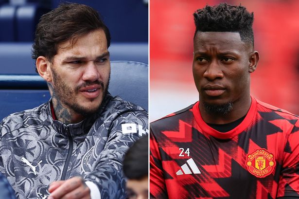Ederson and Andre Onana to meet during Man City vs Man Utd as absences speak volumes