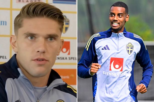 Viktor Gyokeres stands his ground in awkward exchange over Alexander Isak saga
