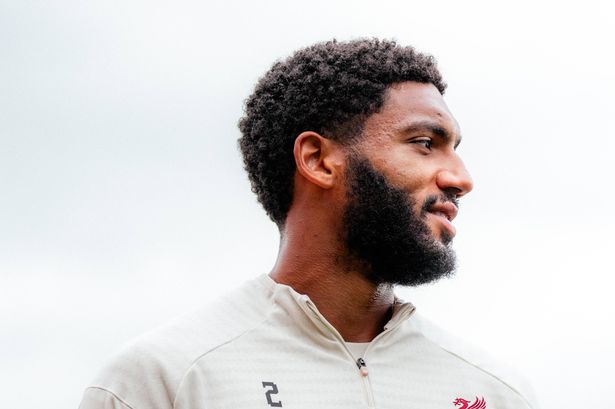 Joe Gomez supported by Liverpool teammates as training update gets two-word response