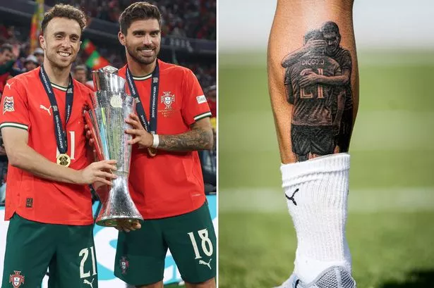Ruben Neves reveals Diogo Jota tattoo as Portugal prepare to pay tribute to ex-team-mate