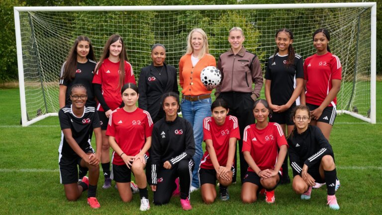 Sky teams up with Arsenal forward Russo in bid to increase participation in girls’ sport