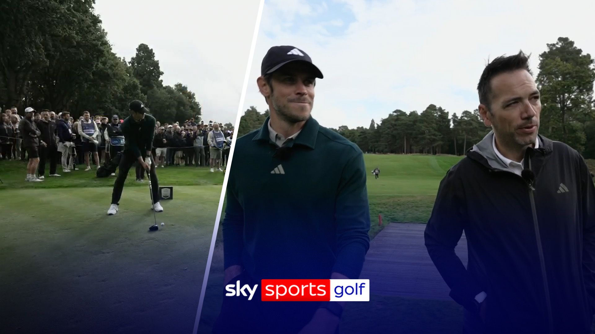 'A tough task!' | Bale talks golf's similarities to football and gives Ryder Cup prediction!