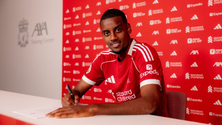 Liverpool sign Isak in British-record £125m deal from Newcastle