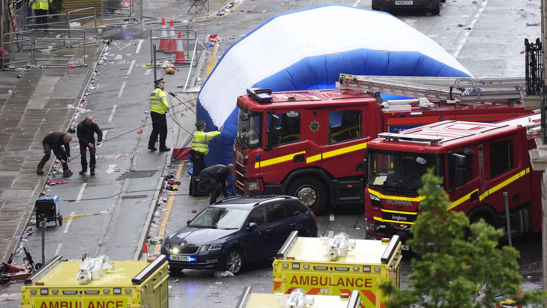 Man accused of driving into Liverpool parade crowds pleads not guilty